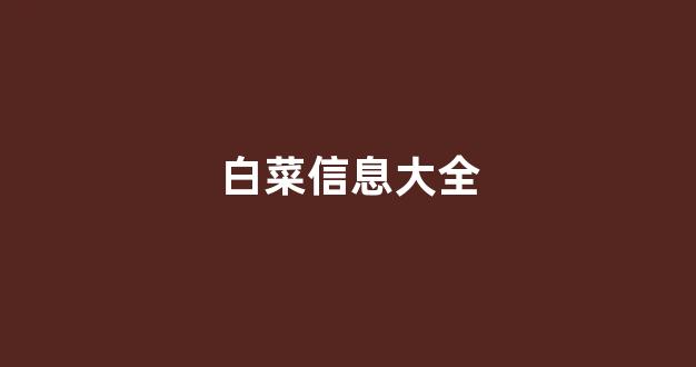 白菜导航站
